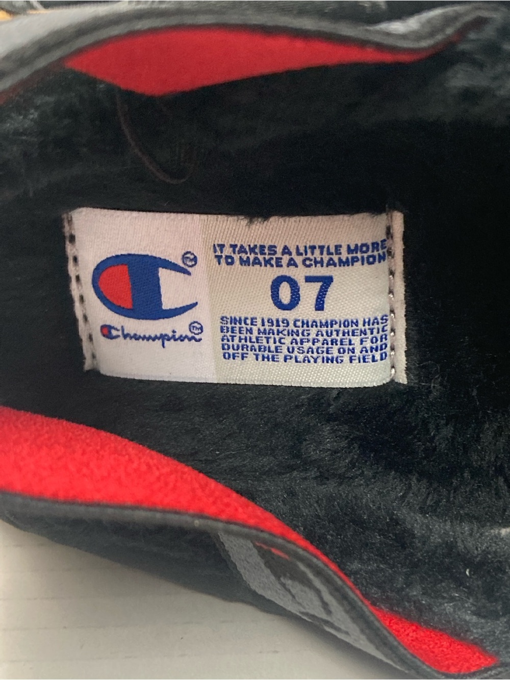 Champion Hot Stuff Platform Slippers Women’s Size 7 Lux Black Slingback - Picture 5 of 13